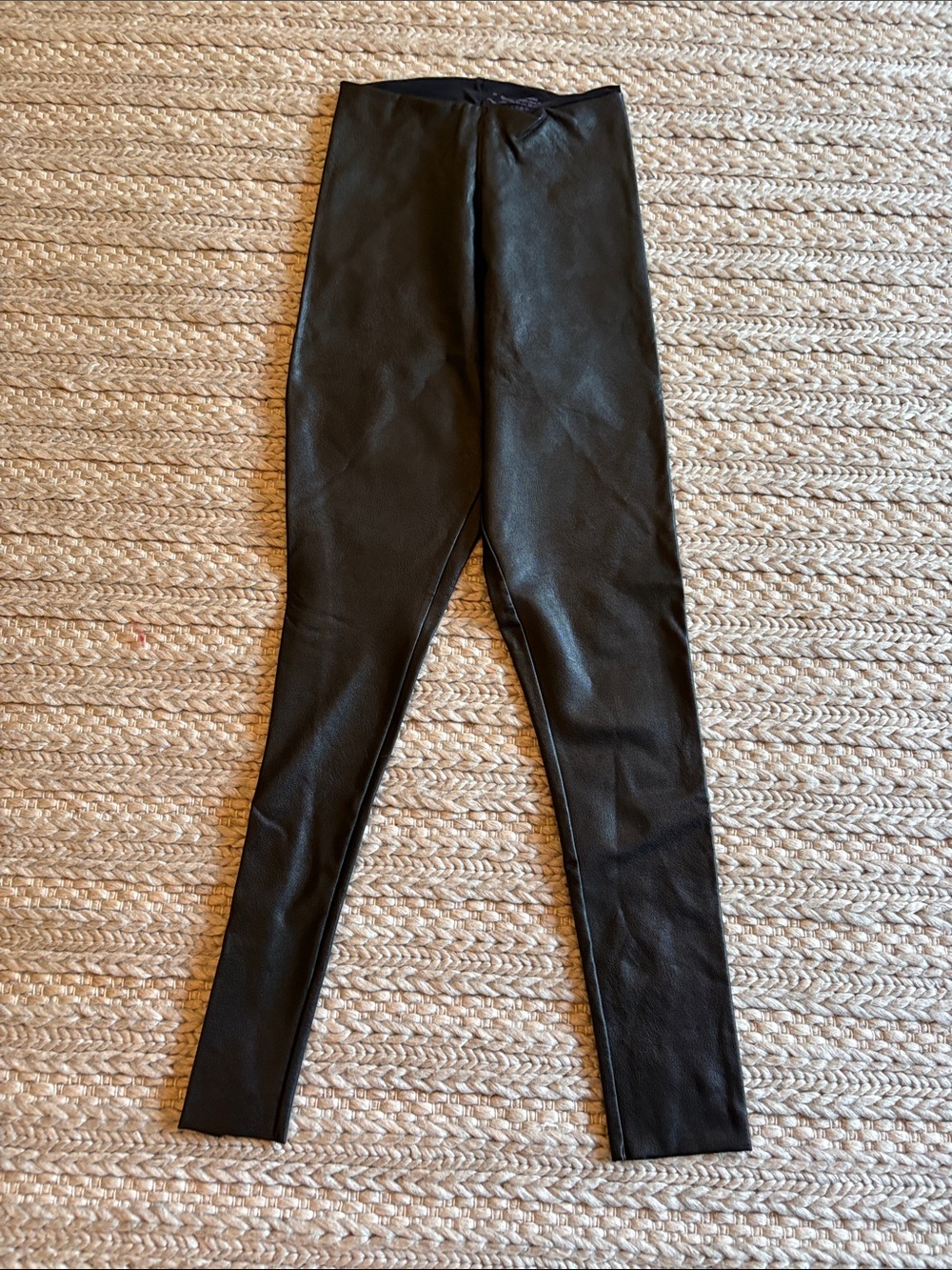 Commando Black Faux Leather Leggings